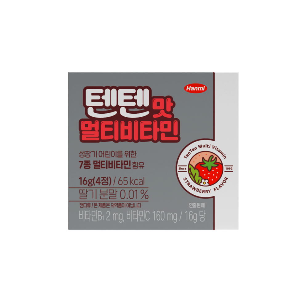 텐텐맛 멀티비타민 4입 제품 이미지