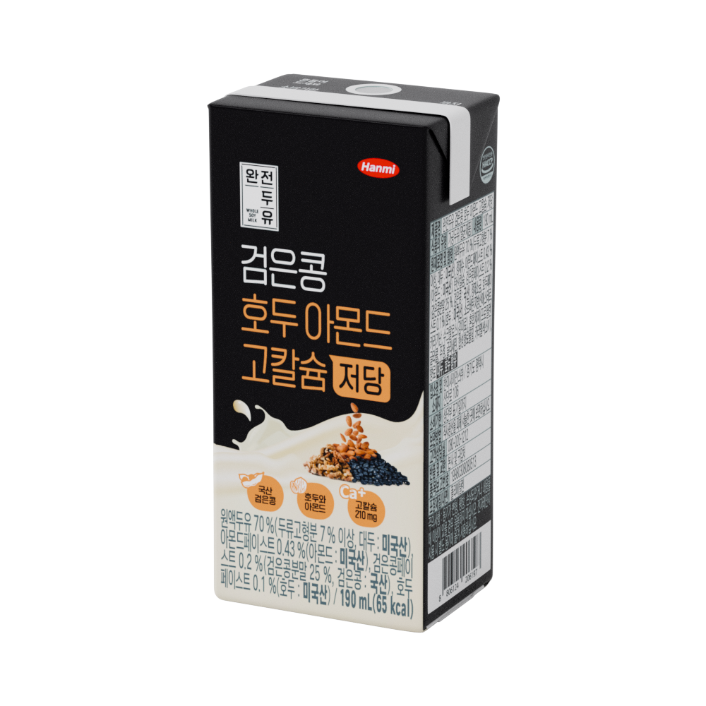 완전두유 검은콩 호두아몬드 고칼슘 저당 제품 이미지